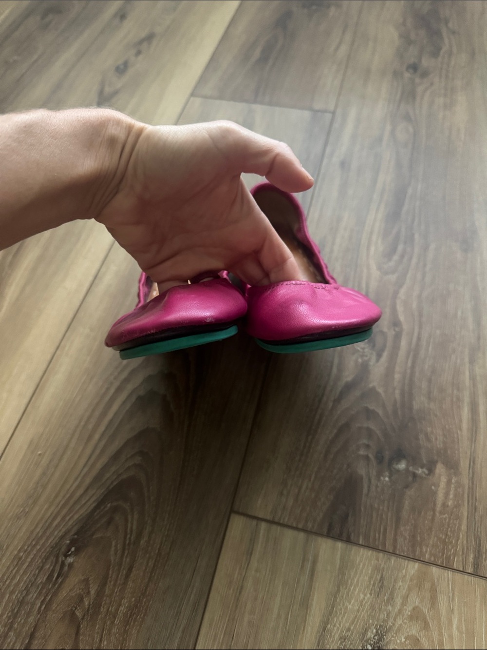 Tieks Fuchsia Flats - Picture 3 of 6